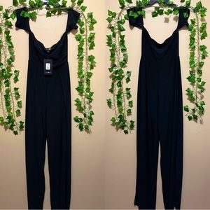 Fashion Nova Jordan High Slit jumpsuit